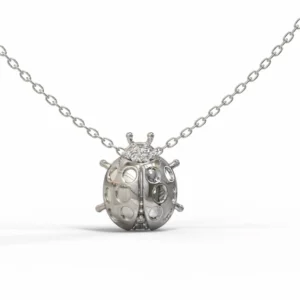 COLAR JOANINHA PEQUENO OURO BRANCO