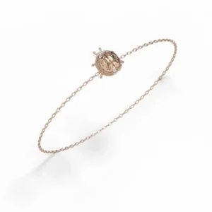 PULSEIRA JOANINHA PEQUNEO OURO ROSÉ