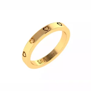 ANEL AMORE MINI OURO AMARELO