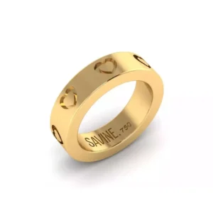 ANEL AMORE MÉDIO AMARELO