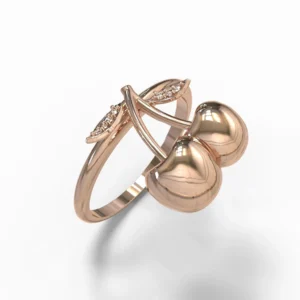 ANEL CEREJINHA PEQUENO OURO ROSÉ