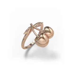 ANEL CEREJINHA PEQUENO OURO ROSÉ