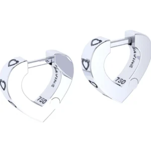 ARGOLA AMORE OURO BRANCO