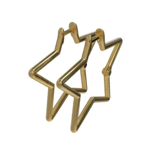 ARGOLA MIO ESTRELA GRANDE AMARELO