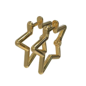 ARGOLA MIO ESTRELA PEQUENA AMARELO