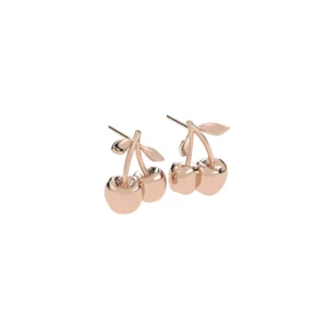 BRINCO CEREJINHA MINI OURO ROSÉ