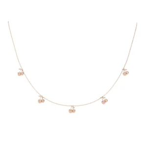 COLAR 5 CEREJINHA MINI OURO ROSÉ