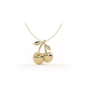 COLAR CEREJINHA PEQUENO OURO AMARELO