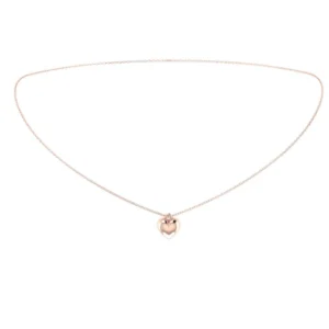 COLAR CORAÇÃO OURO ROSÉ