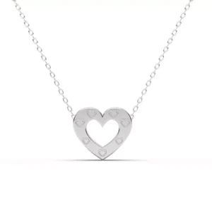 COLAR CORRENTE AMORE OURO BRANCO