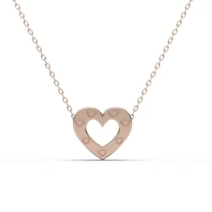 COLAR CORRENTE AMORE OURO ROSÉ